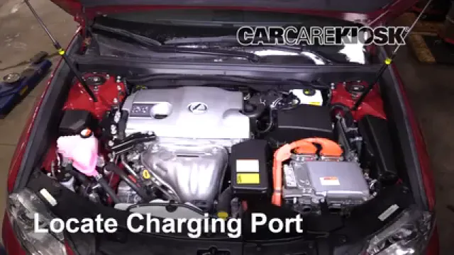 2015 Lexus ES300h 2.5L 4 Cyl. Air Conditioner Recharge Freon